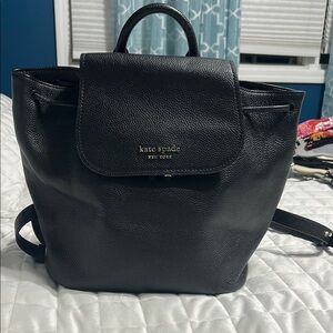 Kate Spade Black Backpack with Sleek Design